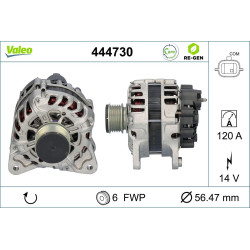 Kintamosios srovės generatorius VALEO 444730