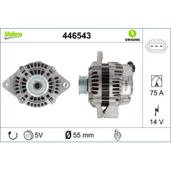 Kintamosios srovės generatorius VALEO 446543