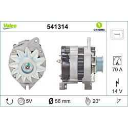 Kintamosios srovės generatorius VALEO 541314