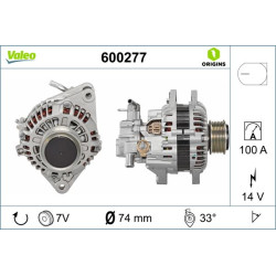 Kintamosios srovės generatorius VALEO 600277