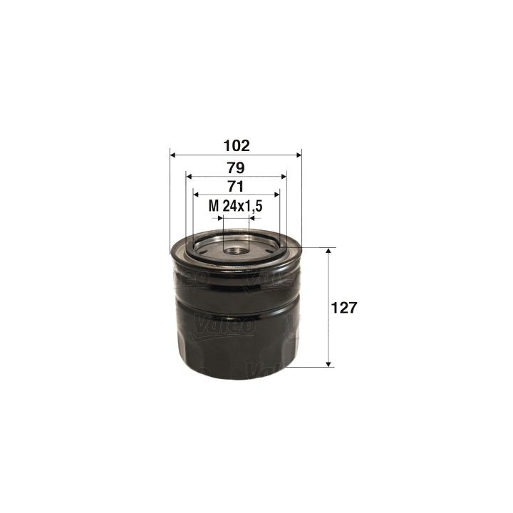 Alyvos filtras VALEO 586044