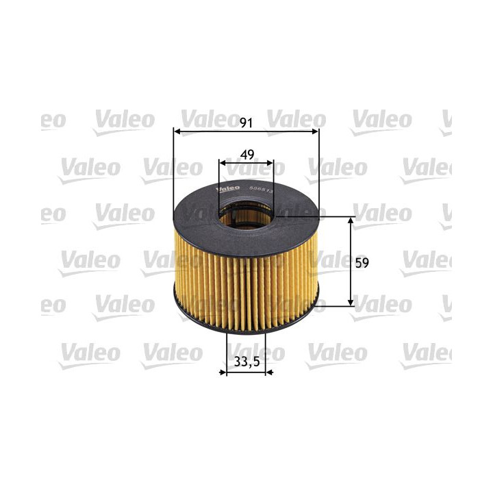 Alyvos filtras VALEO 586513