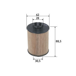 Alyvos filtras VALEO 586519