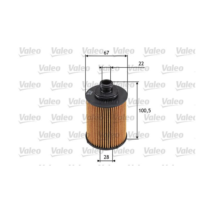 Alyvos filtras VALEO 586530
