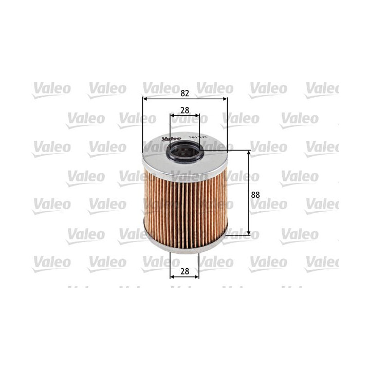 Alyvos filtras VALEO 586543