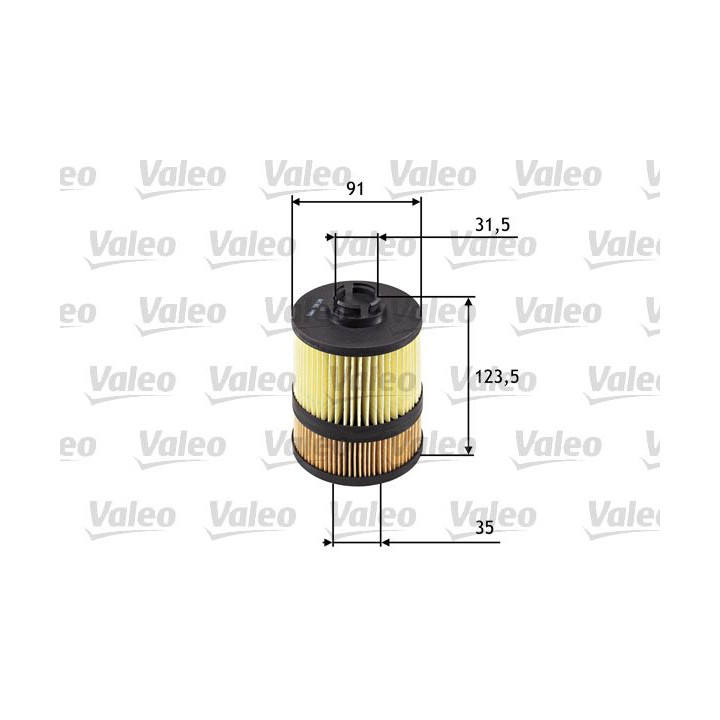 Alyvos filtras VALEO 586549