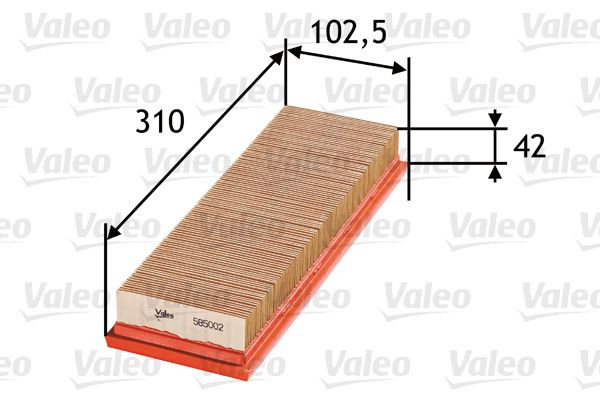 Oro filtras VALEO 585002