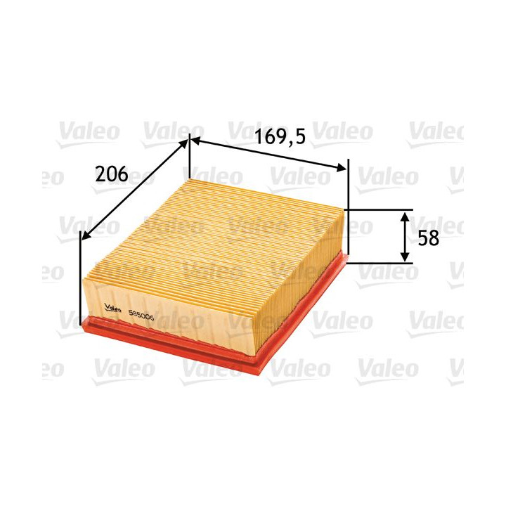 Oro filtras VALEO 585006