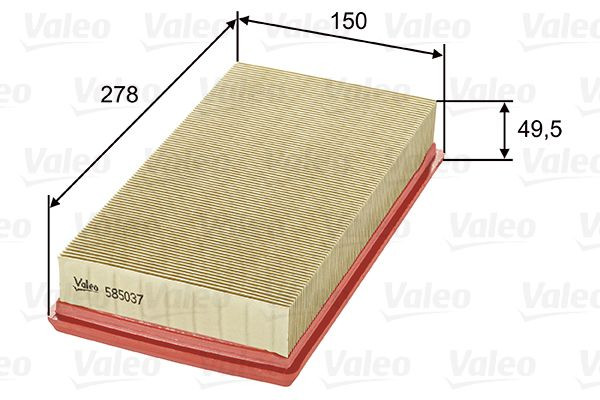 Oro filtras VALEO 585037