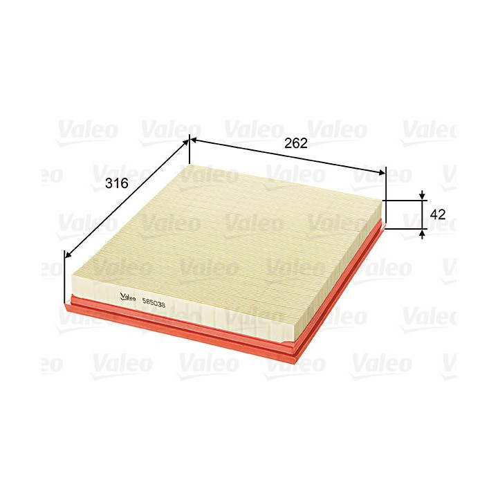 Oro filtras VALEO 585038