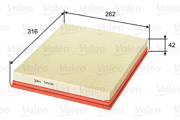 Oro filtras VALEO 585038