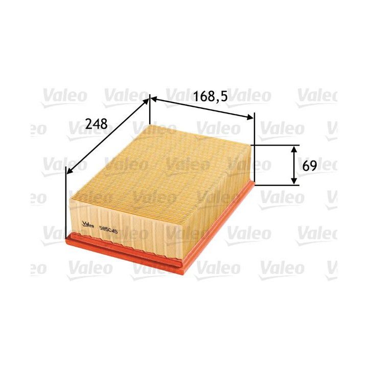 Oro filtras VALEO 585045