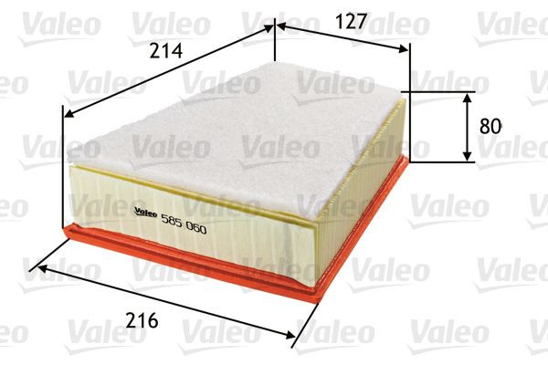 Oro filtras VALEO 585060