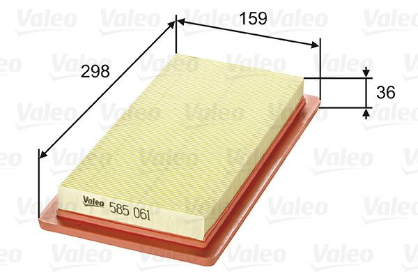 Oro filtras VALEO 585061