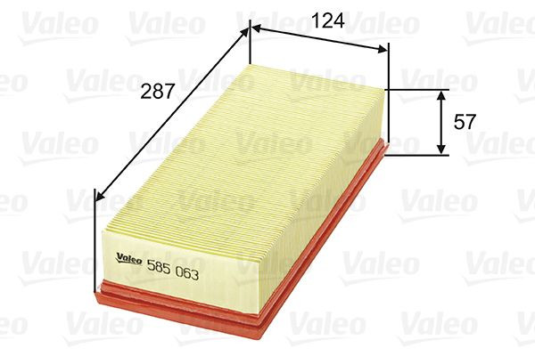 Oro filtras VALEO 585063