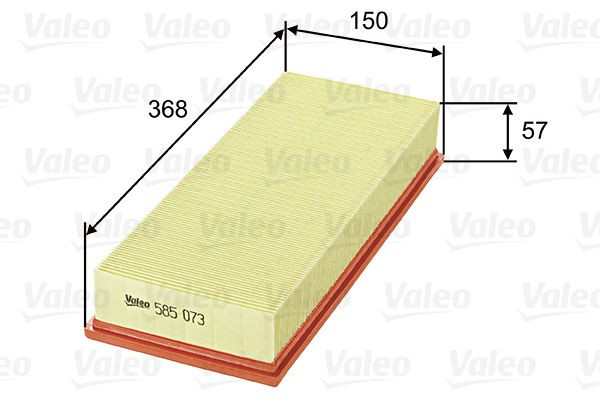 Oro filtras VALEO 585073
