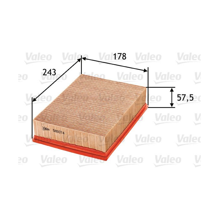 Oro filtras VALEO 585074