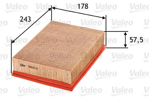 Oro filtras VALEO 585074