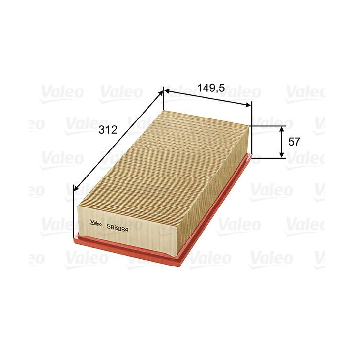 Oro filtras VALEO 585084