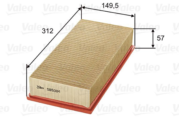 Oro filtras VALEO 585084
