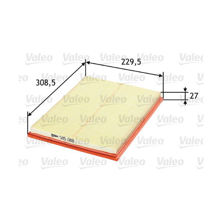 Oro filtras VALEO 585088