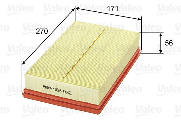 Oro filtras VALEO 585092