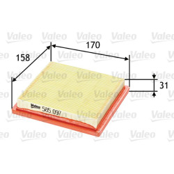 Oro filtras VALEO 585097