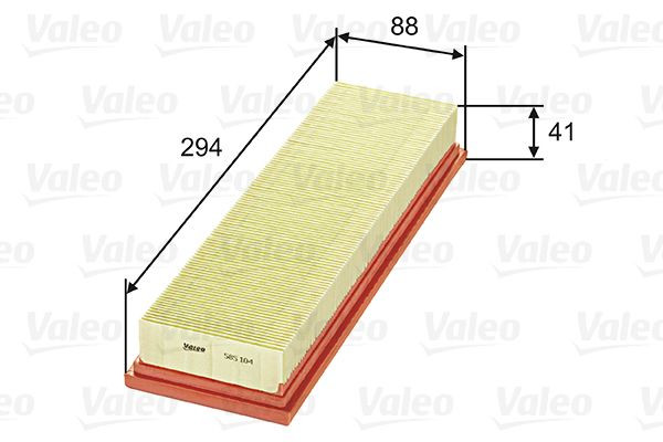 Oro filtras VALEO 585104