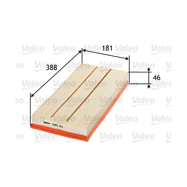 Oro filtras VALEO 585115
