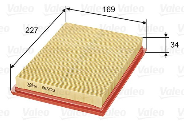 Oro filtras VALEO 585122
