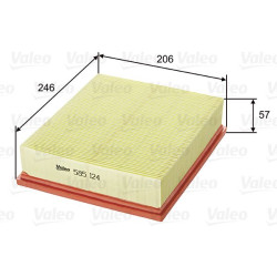 Oro filtras VALEO 585124
