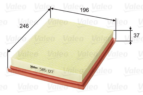 Oro filtras VALEO 585127