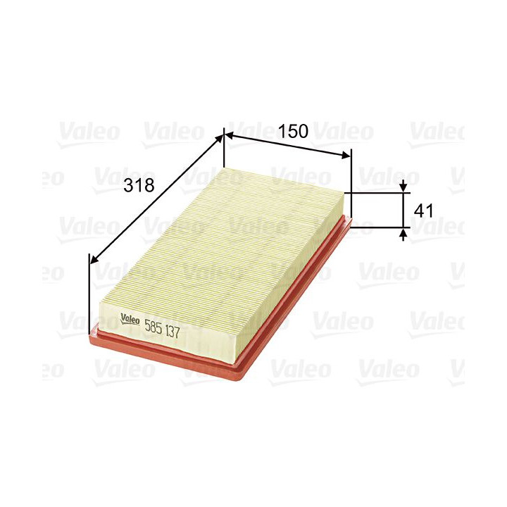 Oro filtras VALEO 585137