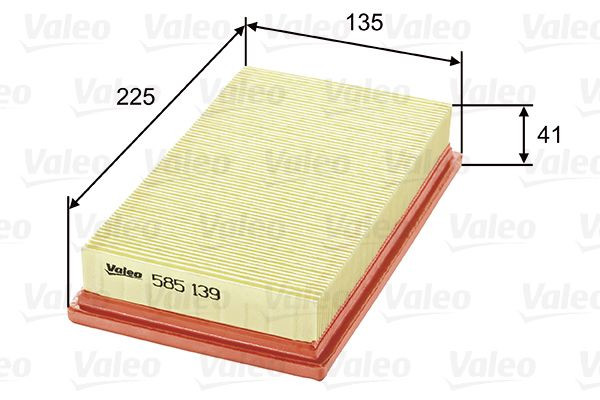 Oro filtras VALEO 585139