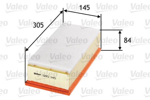 Oro filtras VALEO 585145