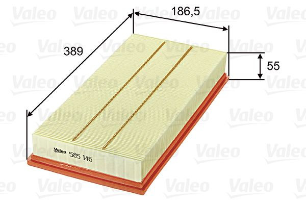 Oro filtras VALEO 585146