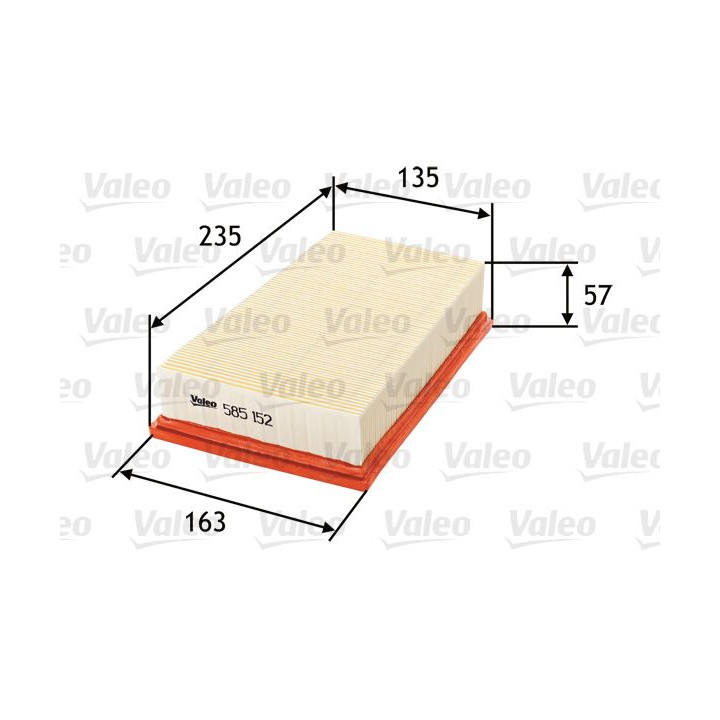Oro filtras VALEO 585152