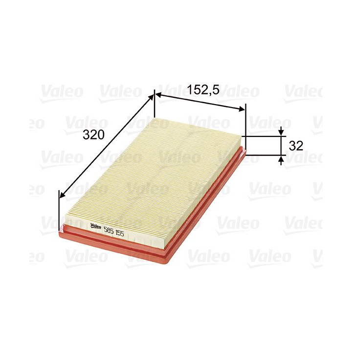 Oro filtras VALEO 585155