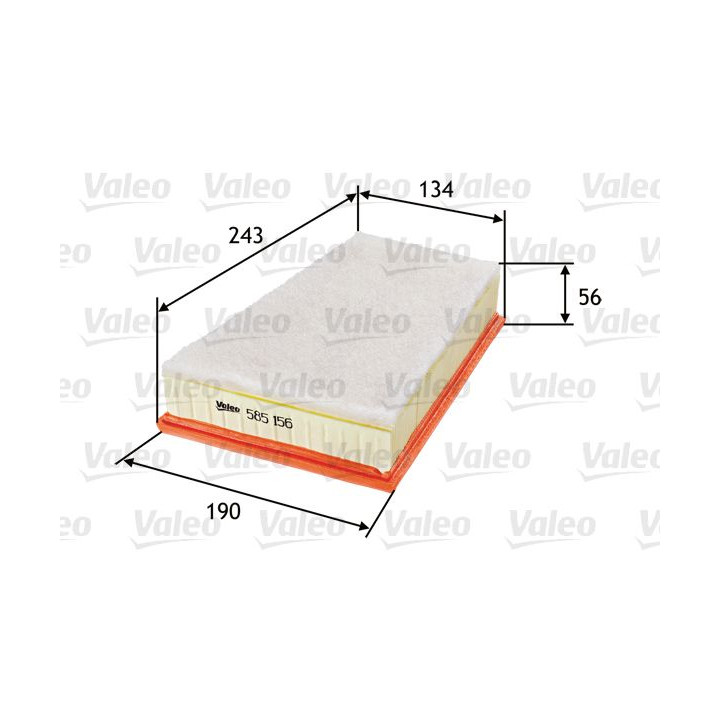 Oro filtras VALEO 585156