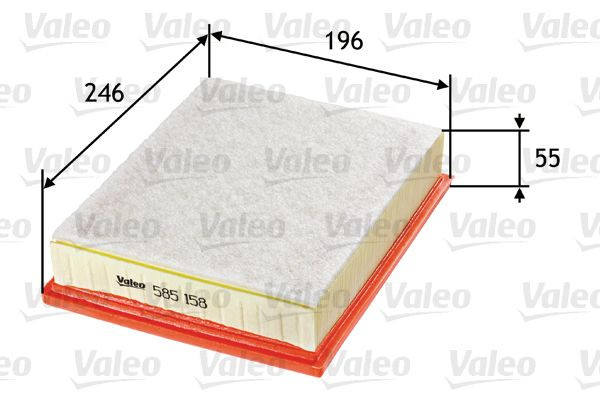 Oro filtras VALEO 585158