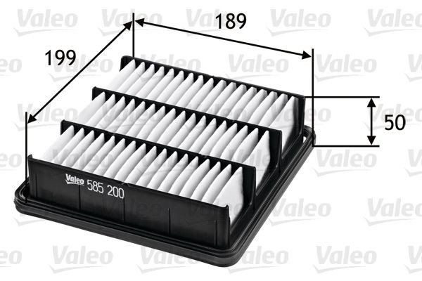 Oro filtras VALEO 585200