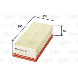 Oro filtras VALEO 585211