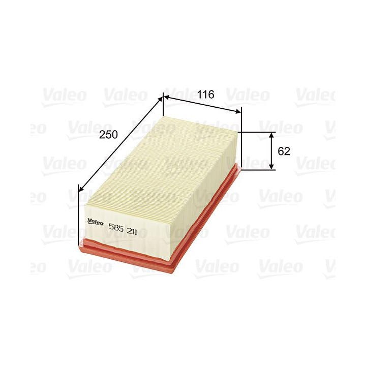 Oro filtras VALEO 585211