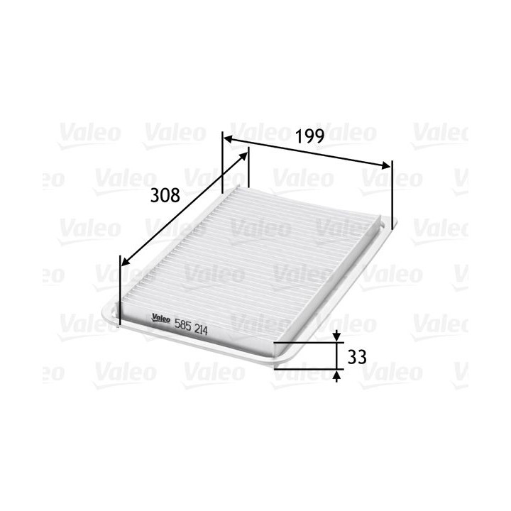 Oro filtras VALEO 585214