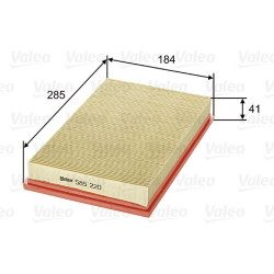 Oro filtras VALEO 585220