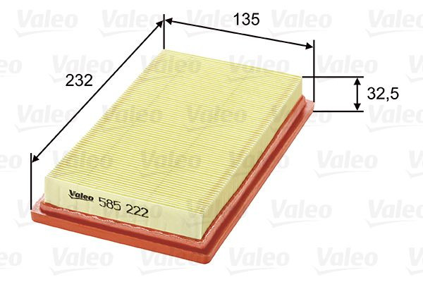 Oro filtras VALEO 585222