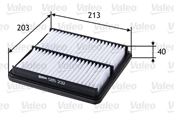 Oro filtras VALEO 585232