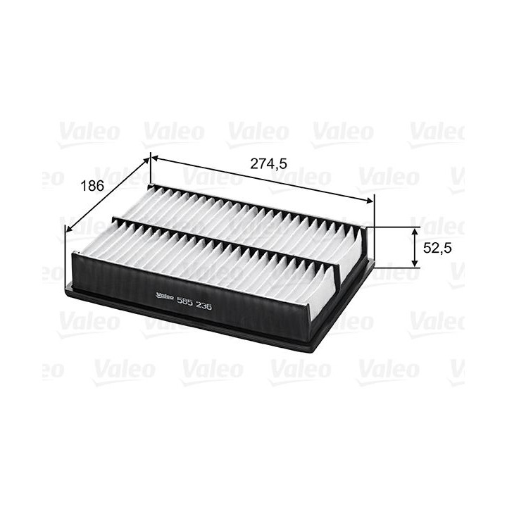 Oro filtras VALEO 585236