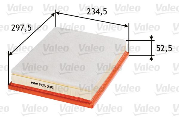 Oro filtras VALEO 585246
