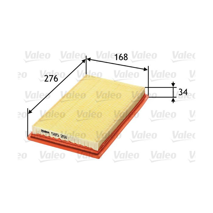 Oro filtras VALEO 585251